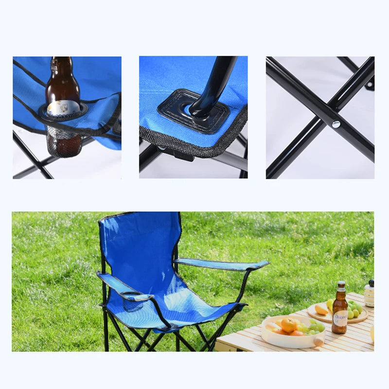 Outdoor folding chairs Portable camping