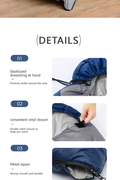 BISINNA Camping Sleeping Bag Ultralight Waterproof