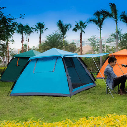 Automatic Quick Open 3-4 Person  Tent For Camping