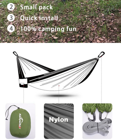 Hammock Camping Hammock Adjustable Straps Sleeping Bag System Kamperbox HM08