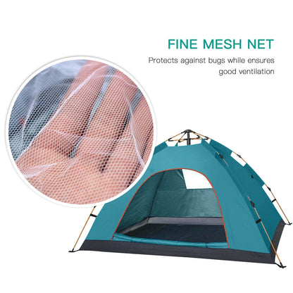 1-2 / 3-4 People Family Tent Water-resistant Portable