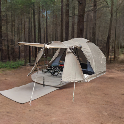 Fireproof Hot Extend Dome with with Stove Jack & Snow Skirt, Tent 2 Person